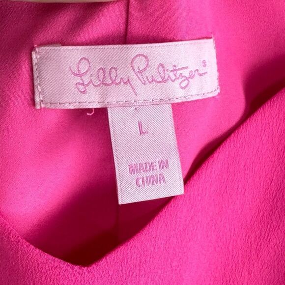 Lilly Pulitzer Jenafer Tropical Embroidered Sequin Slip Dress - Picture 6 of 7